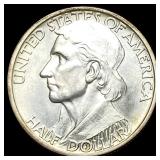 1937 Silver Half Dollar Daniel Boone Commemorative