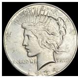 1934-D Silver Peace Dollar CLOSELY UNCIRCULATED