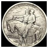 1925 Silver Half Dollar Stone Mountain HIGH GRADE