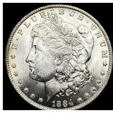 1884 Morgan Silver Dollar UNCIRCULATED