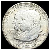 1923-S Silver Monroe Doctrine Centennial Half Doll