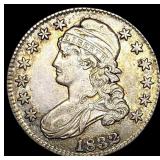 1832 Capped Bust Half Dollar NEARLY UNCIRCULATED