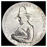 1920 Silver Half Dollar Pilgrim Tercentenary UNCIR