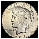 1934 Silver Peace Dollar UNCIRCULATED