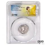 Roman Faustina Sr., AD 138-140/1 AR Denarius Pos.