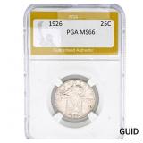1926 Standing Liberty Quarter PGA MS66