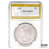 1921 Morgan Silver Dollar PGA MS64+