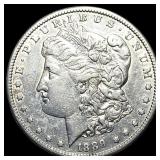 1889-S Silver Morgan Dollar CLOSELY UNCIRCULATED