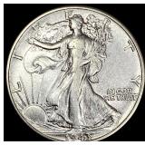 1943 Silver Half Dollar CLOSELY UNCIRCULATED