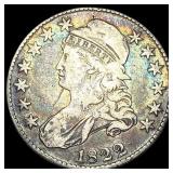 1822 Capped Bust Half Dollar ABOUT UNCIRCULATED