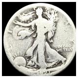 Walking Liberty Half Dollar 1917-S NICELY CIRCULAT