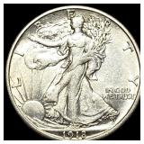 1918-S Silver Walking Liberty Half Dollar CHOICE A