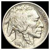 1917-D Buffalo Nickel LIGHTLY CIRCULATED