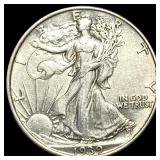 1939 Walking Liberty Half Dollar UNCIRCULATED