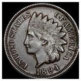 1894 Indian Head Cent NEARLY UNCIRCULATED