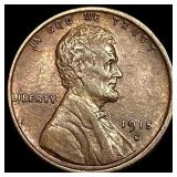 1915-S Lincoln Wheat Cent NEARLY UNCIRCULATED