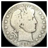 1896-O Silver Half Dollar NICELY CIRCULATED