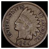 1894 Indian Head Cent NEARLY UNCIRCULATED