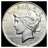 1927 Peace Silver Dollar CLOSELY UNCIRCULATED
