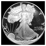 1990-S Silver American Eagle Proof $1 CHOICE PROOF