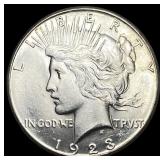 1923-S Silver Peace Dollar UNCIRCULATED