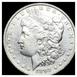 1893-S Silver Morgan Dollar NEARLY UNCIRCULATED