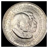 1952 Silver Half Dollar Booker T. Washington UNCIR