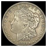 1921-S Silver Morgan Dollar NEARLY UNCIRCULATED