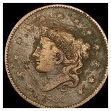 1836 Coronet Head Large Cent HIGH GRADE