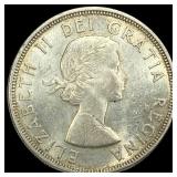 1964 Canada Silver Dollar Charlottetown UNCIRCULAT