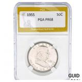 1955 Franklin Half Dollar PGA PR6868
