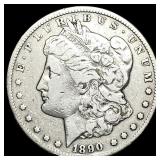 1890-CC Silver Morgan Dollar ABOUT UNCIRCULATED