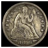 1853 Arrows Seated Liberty Dime NEARLY UNCIRCULATE