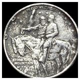 1925 Silver Stone Mountain Half Dollar HIGH GRADE
