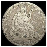1858-O Silver Half Dollar (Seated Liberty) HIGH GR
