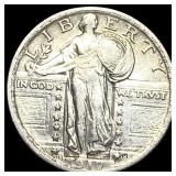 1917 Type 1 Standing Liberty Quarter CLOSELY UNCIR