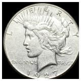 1927-S Silver Peace Dollar CLOSELY UNCIRCULATED
