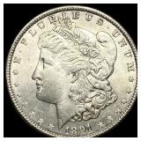 1891-S Silver Morgan Dollar UNCIRCULATED