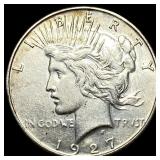 1927-S Silver Peace Dollar CLOSELY UNCIRCULATED