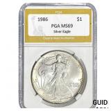 1986 Silver Eagle PGA MS69
