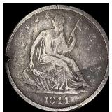 1844-O Silver Half Dollar (Seated Liberty) HIGH GR