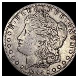 1884-S Silver Morgan Dollar NEARLY UNCIRCULATED