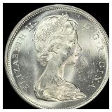 1966 Silver Dollar Canada UNCIRCULATED