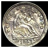 1853-O Silver Half Dime HIGH GRADE