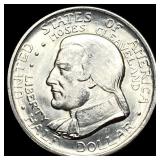 1936 Silver Half Dollar Cleveland Centennial UNCIR