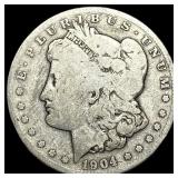 1904-S Silver Morgan Dollar NICELY CIRCULATED