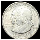 1923-S Silver Monroe Doctrine Centennial Half Doll