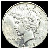 1922 Silver Peace Dollar UNCIRCULATED