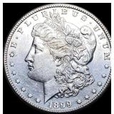 1899-S Silver Morgan Dollar CHOICE AU