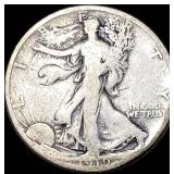 1919-D Silver Walking Liberty Half Dollar  NICELY